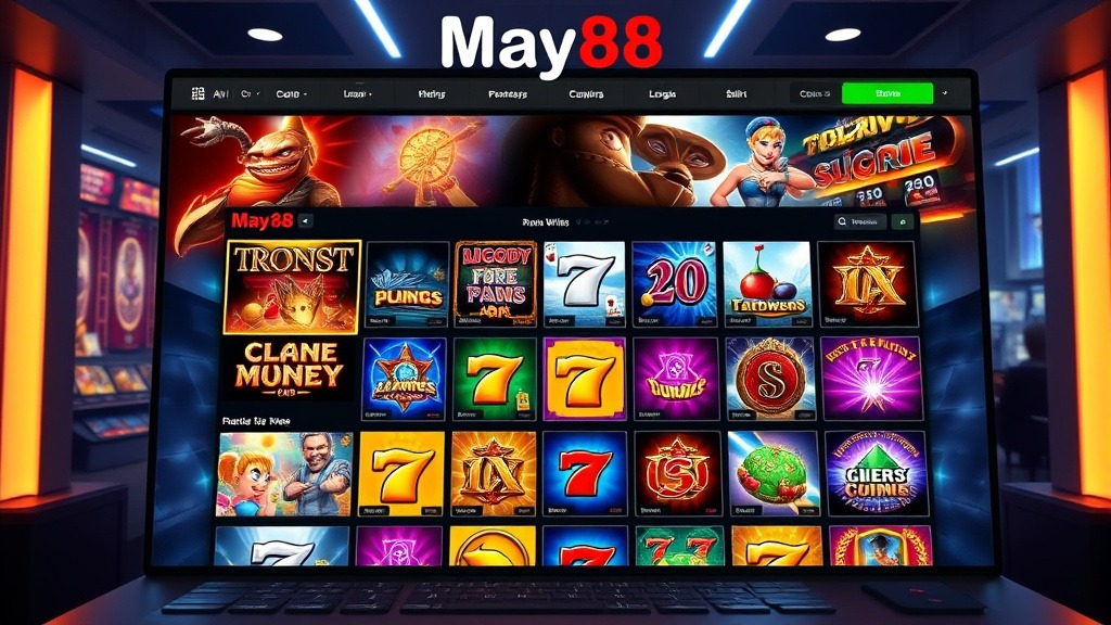 Khám Phá Slot Game May88 – Cơ Hội Vàng Cho Người Yêu Thích Chơi Game Trực Tuyến